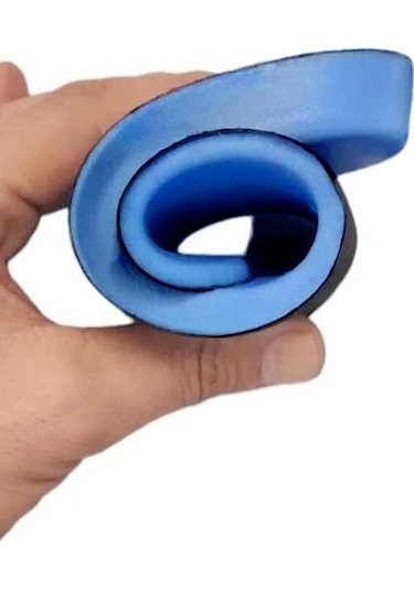 Heep Siyah Mavi Renk Hafızalı Sünger Destekli Ayakkabı Tabanlığı Siyah