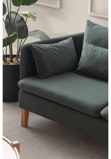 Flexy Köşe Koltuk Takımı Yeşil