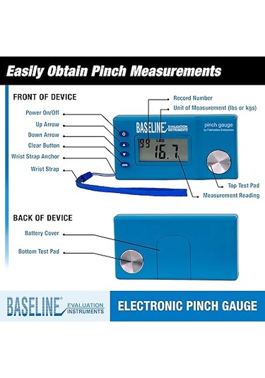 Baseline Elektronik Pinçmetre-temel Elektronik Sıkıştırma Ölçeri:
