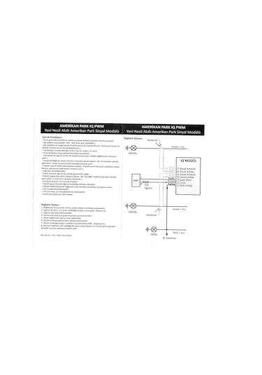 Iq PWM Modeli Ayarli Amerikan Park Modülü