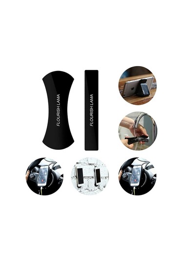 Ev Ofis Duvar veya Araç İçi Telefon, tablet, ev eşyası Tutucu Sabitleyici Yapıştırıcı Kaydırmaz Ped