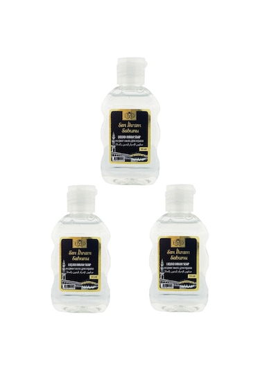 Kokusuz Sıvı Sabun Kokusuz İhram Sabunu Kokusuz Sabun Hac ve Umre İçin Kokusuz Sabun 3 Adet