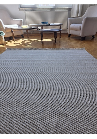 Lara Bej Sisal İskandinav Extra Yumuşak Özel Kesim Kolay Temizlenen Salon Koridor Mutfak Halısı 03-bej