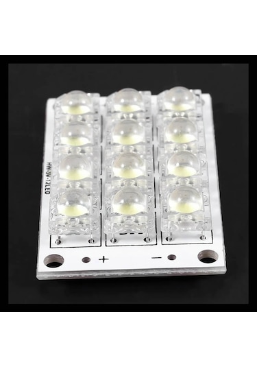 Dc 3v 5v 1w Beyaz Led Board Modül 12 Adet Led Masa Gece Lambası