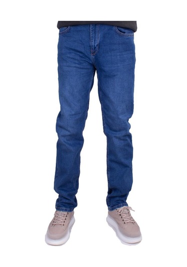 Twister Martin 744-01 Mavi Normal Bel Normal Paça Erkek Jeans Pantolon Mavi