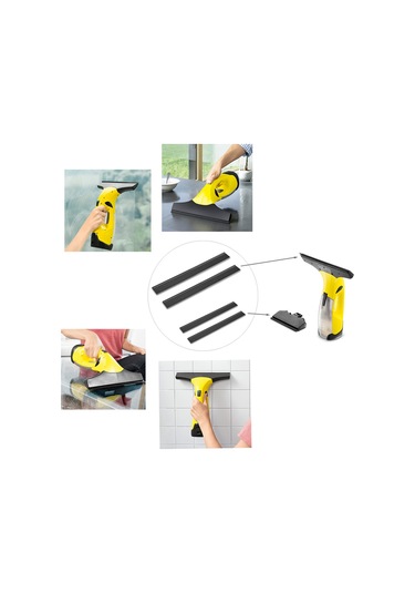 Yuntech01 Karcher Wv1 Uyumlu Cam Sılma Lastik Şeridi - 2 Adet 250mm Diğer