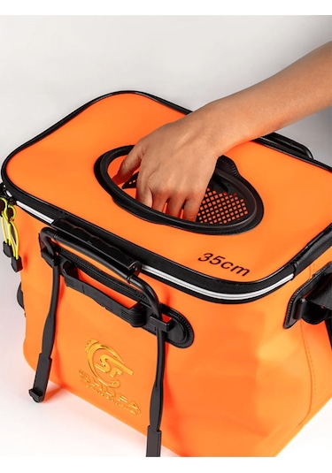 Shufa Katlanabilir Balıkçı Kovası Çok Fonksiyonlu Taşınabilir Yem Kovası Kamp Için Canlı Balık Kabı Sff8679120680987