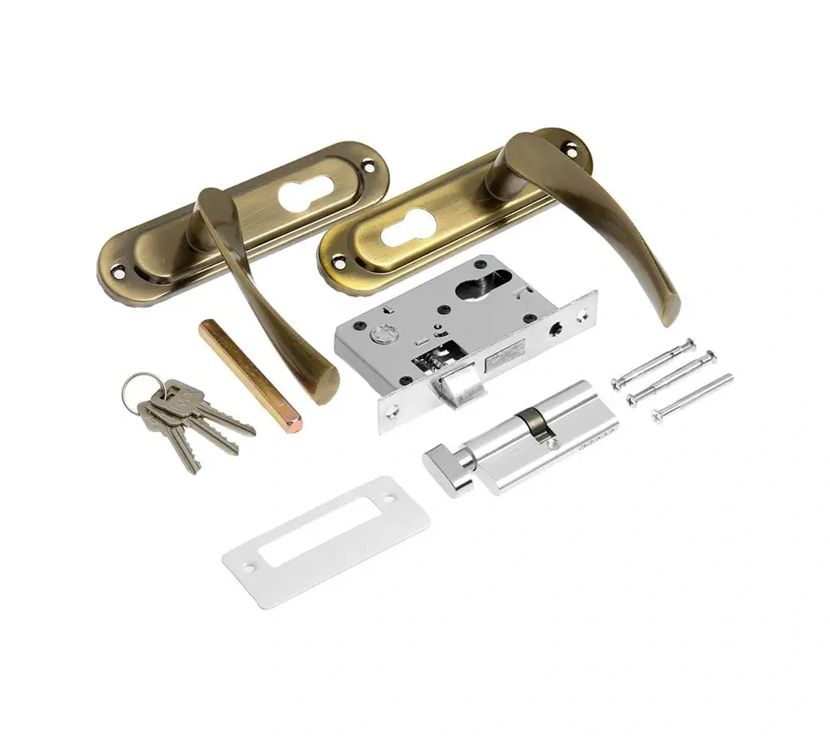 Lockland Kapı İçin Gömme Kilitli Ve Kollu 165523645 Zirveli