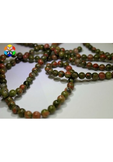 Unakit Taşı YARIM Dizi 8mm (18cm uzunluğundadır)