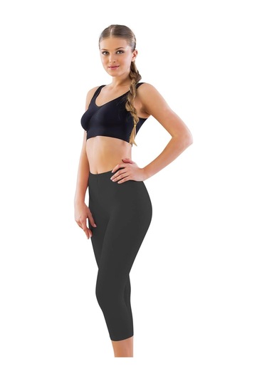 Siyah Mı Emay 7300 Battal Kapri Tayt SiYAH