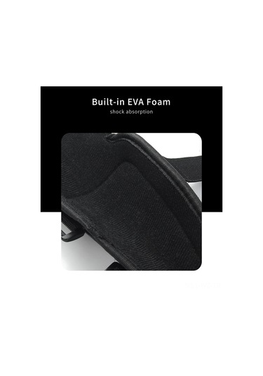 Wezone Çocuklar İçin Bisiklet, Kayak Ve Paten Koruyucu Dizlik - Pe Kabuklu, Eva Desteği İle Yüksek Koruma Siyah