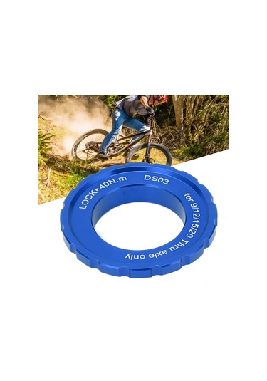 Xindoker Mtb Bisiklet Merkezi Kilitleme Disk Kapağı - Alüminyum Cnc İşleme - Evrensel Uyumlu - 26mm İç Çap - Ds-03 Altın Rengi Altın