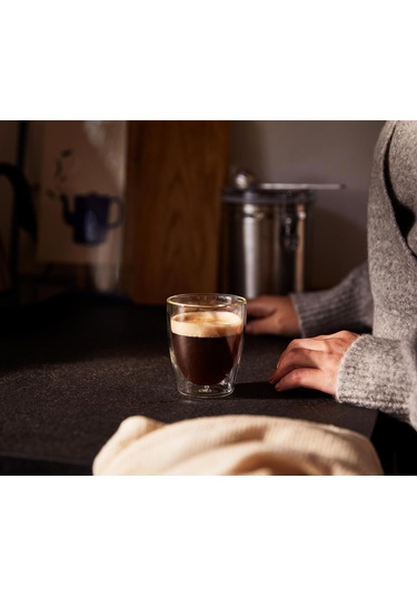 Tchibo Çift Cidarlı Cafe Crema Bardağı, 2'li Saydam