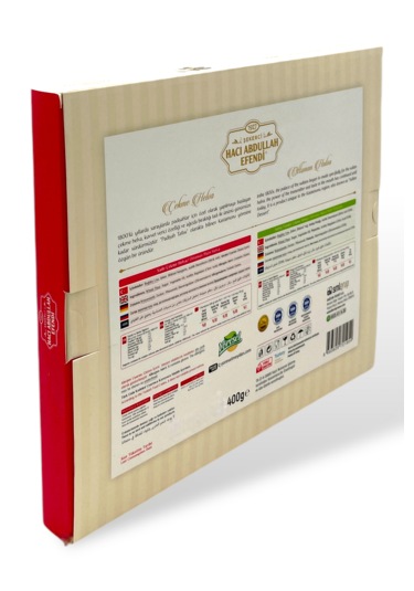 Şekerci Hacı Abdullah Efendi Kastamonu Çekme Helva Sade ve Antep Fıstıklı 400 G