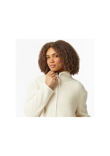 Nautica Kadın Krem Oversize Sweatshirt Düz 57k615t Krem