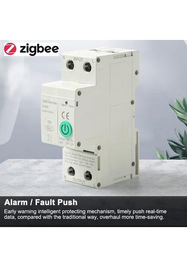 Konesam Akıllı Zigbee Devre Kesici - Uzaktan App Kontrol, Ses Komutu, Çoklu Koruma 40a