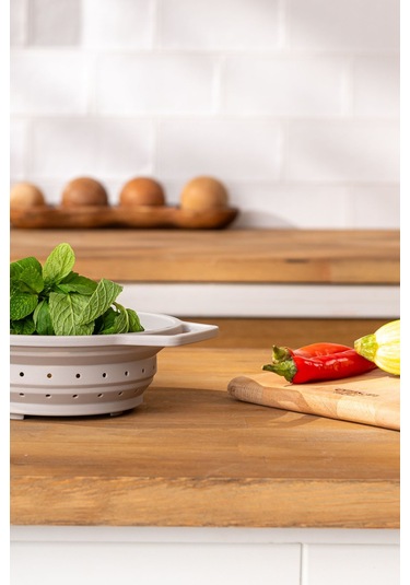 Emsan Soft Katlanabilir Küçük Süzgeç Gri