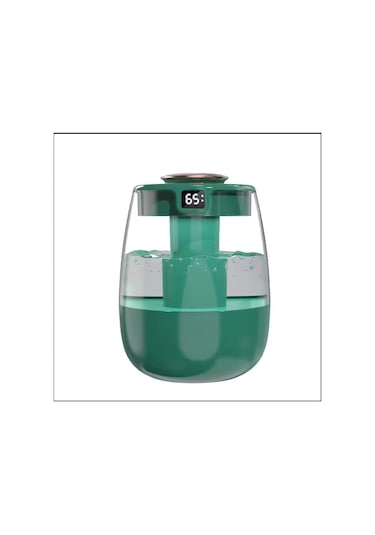 Mighty Yeşil Büyük Kapasiteli 1.3 Lt Usb Ultrasonik Ofis Oda Ve Araba Hava Nemlendirici Buhar Makinesi Aroma Difizörü Çift Püskürtme