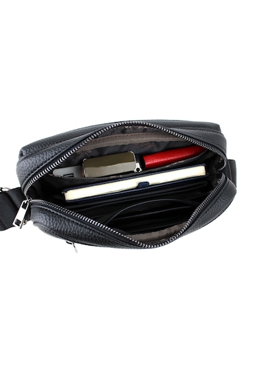 Erkek Haki Renk Ayarlanabilir Omuz Askılı Çapraz Omuz Çantası Haki