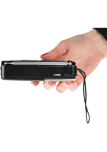 Ultratekno K-258 Pilli Cep Radyosu - Fm Radyo, Deprem Radyosu Taşınabilir Küçük Radyo