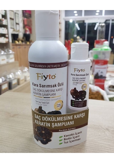 Fiyto Kara Sarımsak Şampuanı 500 ML