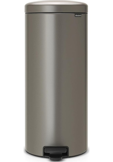 Brabantia Çöp Kutusu 30 Litre Newicon Pedallı Platin 114441