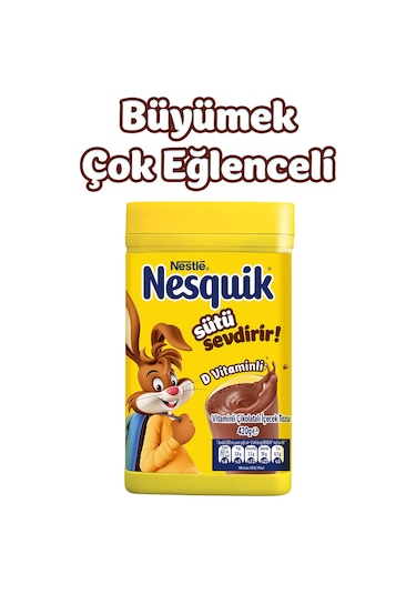 Nestle Nesquik Çikolatalı Toz Içecek 425 G