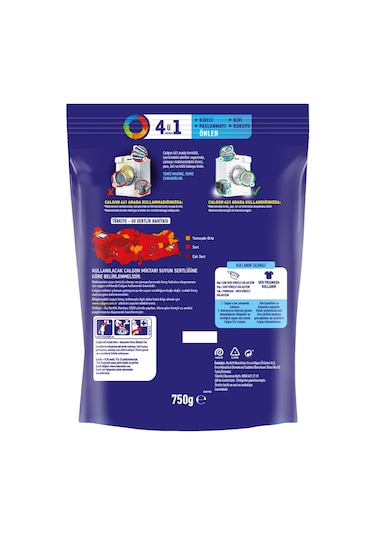 Calgon Ultra Konsantre 4ü1 Arada Toz 2 X 750 Gr