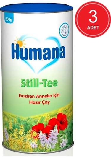 Humana Still-Tee Emziren Anneler İçin Hazır Çay 3 x 200 G