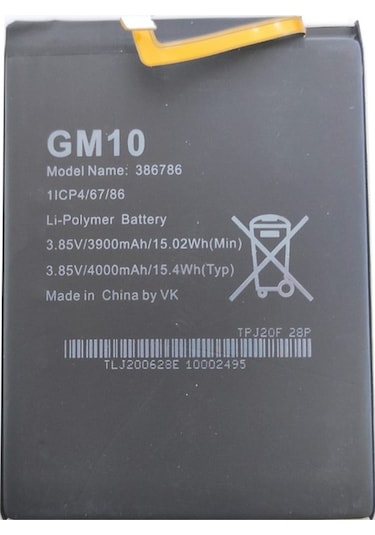 General Mobile Gm 10 Batarya