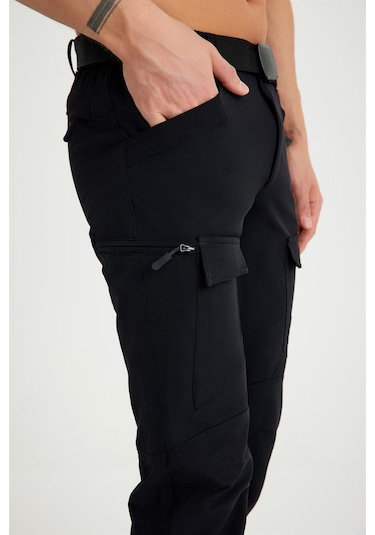 Q&steinbock Mixos Erkek Outdoor Pantolon-26847 - Siyah