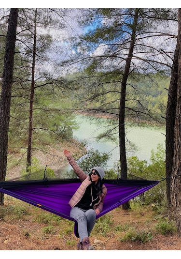 Camp And Map Cibinlikli Hamak Mor