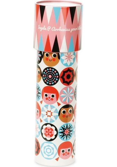 Vilac - Metal Kaleydeskop - Çiçek Dürbünü - Pink Rosette