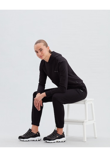 Skechers D'Lites  -  Glamour Feels Kadın Sneakers - Siyah 13087 BKRG Siyah