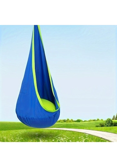 Maxaccess Pembe Asma Hamak Sandalye İç Mekan Dış Mekan 176kg Taşır Şişme Yastık Pembe