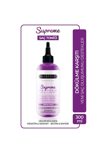 Morfose Kolajen İçeren Dökülme Karşıtı Saç Toniği 300 ML