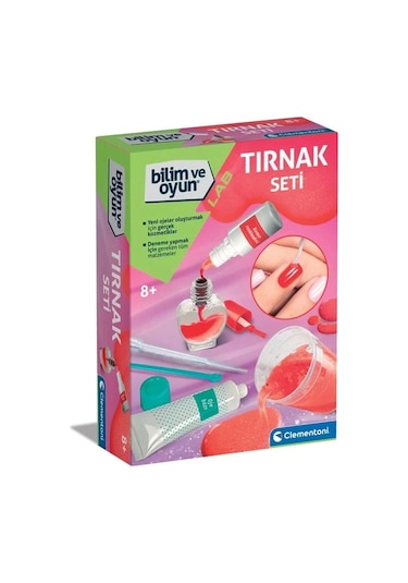 Clementoni Bilim Ve Oyun - Tırnak Seti 7 Yaş