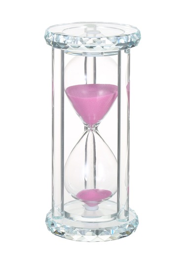 Wezone Renkli Kum Saati - 30 Dakika Zamanlayıcı, Ofis & Ev Dekorasyonu, Hediye Seçeneği Kırmızı