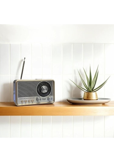 Kboard KTf-2019 Retro Vintage Nostaljik Bluetooth Radyo