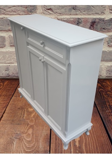 Bengi Ayakkabılık  Çok Amaç Model Parlak Beyaz 3 Kapaklı