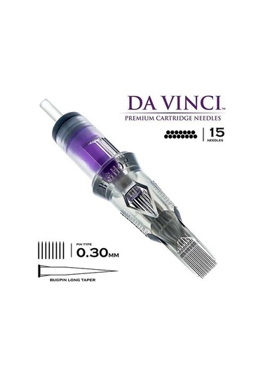 Bishop Davinci V2 1015 Mlt Magnum Bugpin Long Taper Kartuş Dövme İğnesi