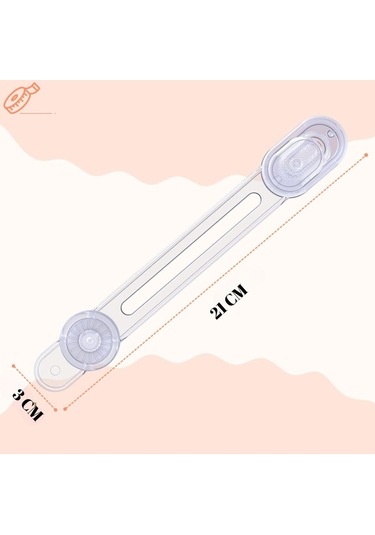 2 Adet Iz Bırakmaz Bebek Güvenlik Dolap , Çekmece Kilit Bebek Emniyet Kilidi Çok Amaçlı Kilit Bebek Çok Renkli