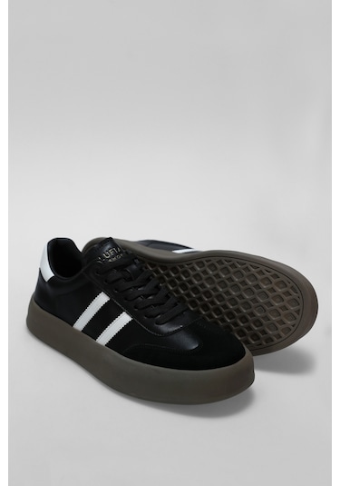 Lufian Samuel Erkek Sneaker Ayakkabı Siyah Siyah 111230261100100 Siyah