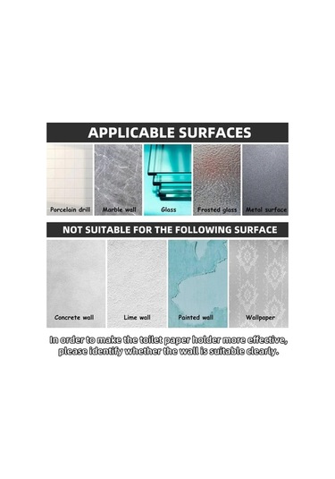 Maoyaya Yapışkanlı Tuvalet Kağıdı Tutucu Çok Renkli Plastik Rulo, Renkli Tuvalet Kağıdı Takımı Çok Renkli