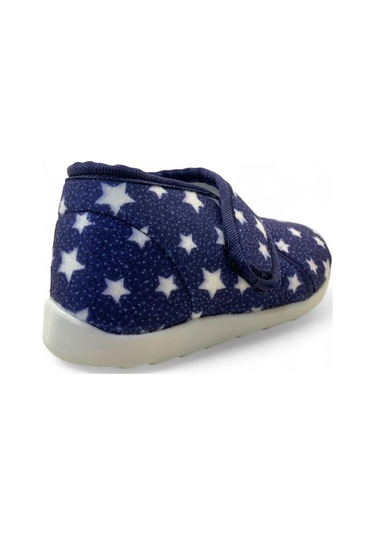Tuğba Ortopedi 803 Çocuk Kaymaz Taban Panduf Lacivert