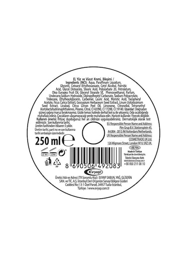 Arko Nem Besleyici Bakım Kremi Zeytinyağlı 2 x 250 ML