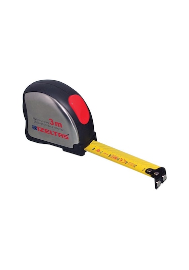 İzeltaş 0588 Krom Şerit Metre 3 M - 0588150013