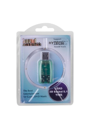 Hytech Hy-u705 Usb Ses Kartı, 5.1 Dual Channel