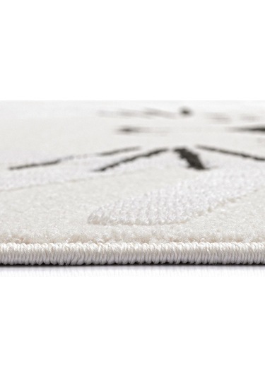 Koza Halı Sparkle Krem Aslan Figürlü Hayvan Figürlü Çocuk Odası Bebek Odası Krem