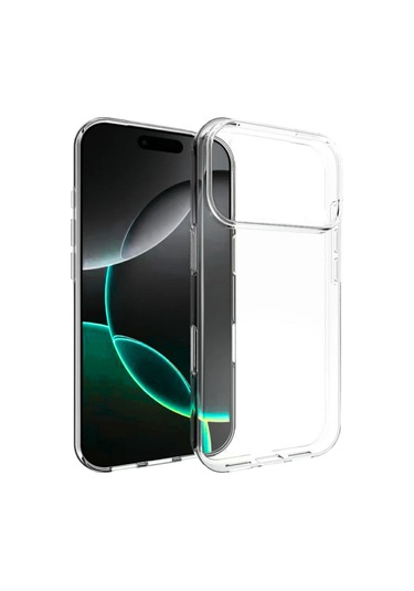 Nettech iPhone Uyumlu 17 Pro Uyumlu Pc Seri Arka Koruma Kılıf - Şeffaf Şeffaf
